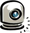 webcam - a digital camera designed to take digital photographs and transmit them over the internet