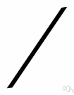 diagonal - a punctuation mark (/) used to separate related items of information