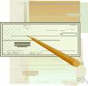 bad cheque - a check that is dishonored on presentation because of insufficient funds