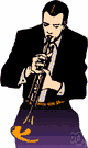 trumpeter - a musician who plays the trumpet or cornet