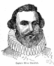 Miles Standish - English colonist in America