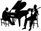 primo - the principal part of a duet (especially a piano duet)