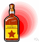 whiskey - a liquor made from fermented mash of grain