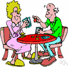 Gin - a form of rummy in which a player can go out if the cards remaining in their hand total less than 10 points