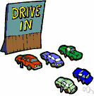 drive-in - any installation designed to accommodate patrons in their automobiles