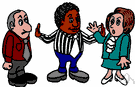 mediator - a negotiator who acts as a link between parties