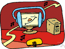 multimedia system - transmission that combine media of communication (text and graphics and sound etc.)