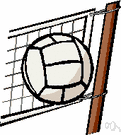net ball - a serve that strikes the net before falling into the receiver's court