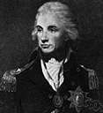 nelson - English admiral who defeated the French fleets of Napoleon but was mortally wounded at Trafalgar (1758-1805)