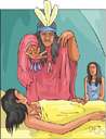 shamanism - an animistic religion of northern Asia having the belief that the mediation between the visible and the spirit worlds is effected by shamans