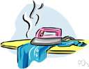 unironed - (of linens or clothes) not ironed