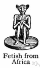 hoodoo - a charm superstitiously believed to embody magical powers