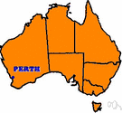 Perth - the state capital of Western Australia