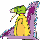 humidify - make (more) humid