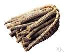 wicker - slender flexible branches or twigs (especially of willow or some canes)