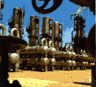 oil production - the act of drilling a hole in the earth in the hope of producing petroleum