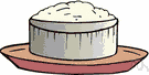 cheese souffle - puffy dish of cheese and eggs (whites beaten separately) and white sauce