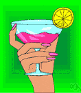 cocktail - a short mixed drink