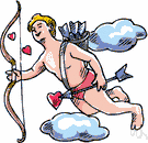Cupid - (Roman mythology) god of love